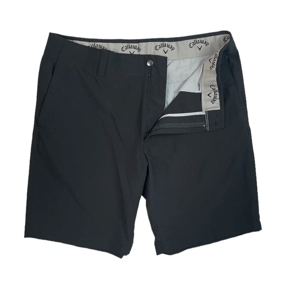 SH243 Men’s Callaway Golf Brand Performance Stretch Chino Shorts 36 - Picture 1 of 5